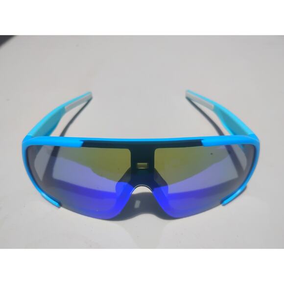 Unisex Sunglasses Blue Tented Blue Frame New! - Picture 2 of 6